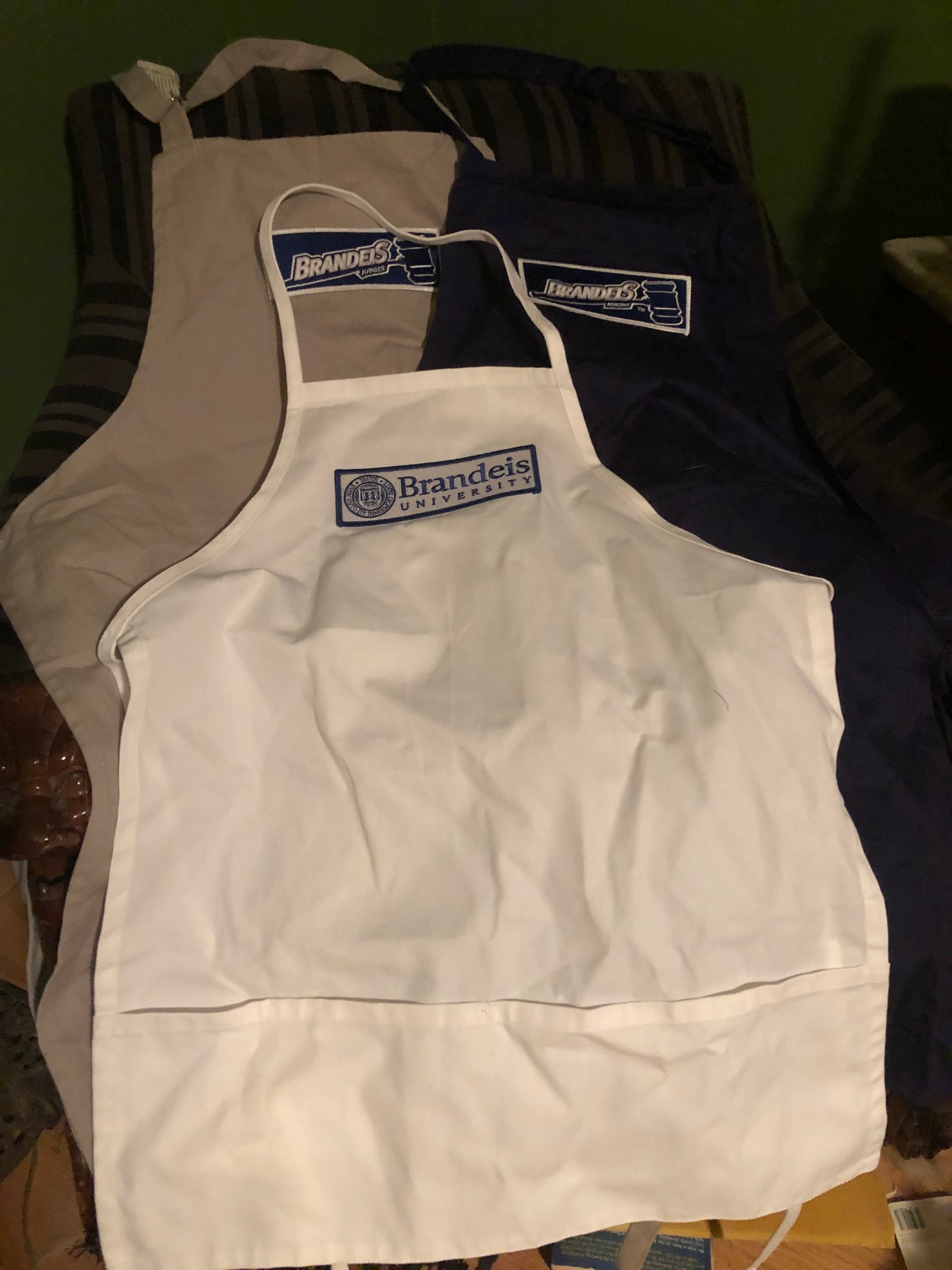 Brandeis Youth Apron.  Brandeis Apron.